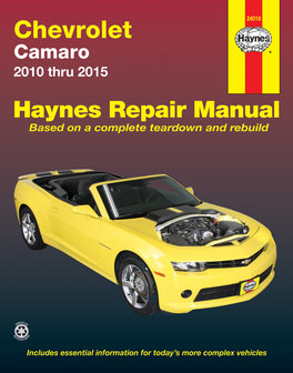 Chevrolet Camaro [2010-2015] Haynes werkplaatsboek