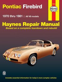 Pontiac Firebird [1970-1981] Haynes werkplaatsboek