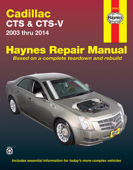 Cadillac CTS &amp; CTS-V [2003-2014] Haynes werkplaatsboek