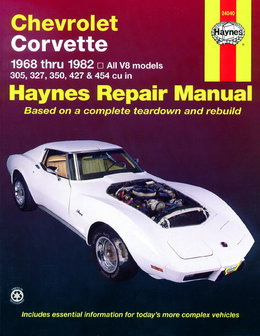 Chevrolet Corvette C3 [1968-1982] Haynes werkplaatsboek