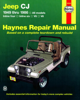 Jeep CJ [1949-1986] Haynes werkplaatsboek