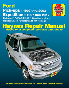 Ford pick-up &amp; Expedition [1997-2017] Haynes werkplaatsboek