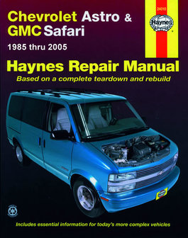 GMC Safari mini-van [1985-2005] Haynes werkplaatsboek