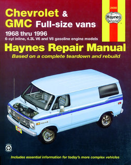GMC Vans [1968-1996] Haynes werkplaatsboek