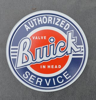 blikken Buick service bord