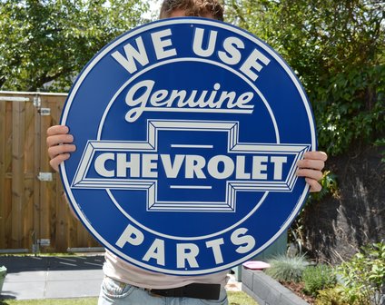 blikken we use genuine Chevrolet parts bord XXL