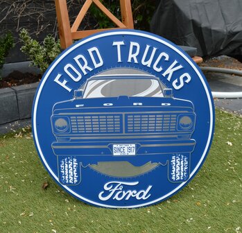 blikken Ford Trucks bord XXL