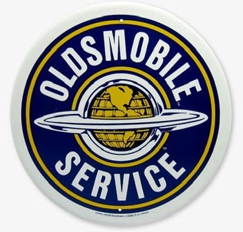 blikken Oldsmobile service bord 