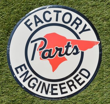 blikken Pontiac factory engineered bord