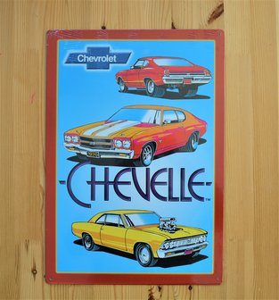 blikken Chevrolet Chevelle bord