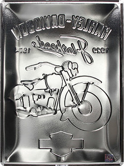 blikken Harley Davidson flathead bord 