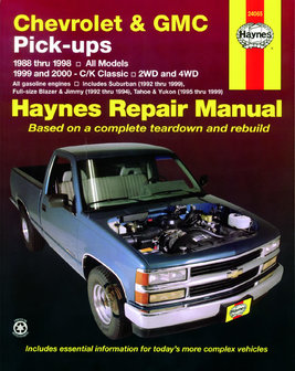 Chevrolet pick-ups [1988-2000] Haynes manual