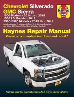 Chevrolet pick-ups [2014-2019] Haynes manual