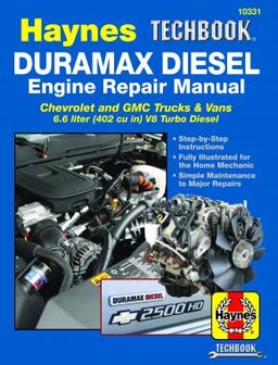 Duramax Diesel Chevrolet GMC [2001-2019] Haynes boek
