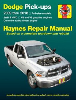Dodge pick-up [2009-2018] Haynes manual