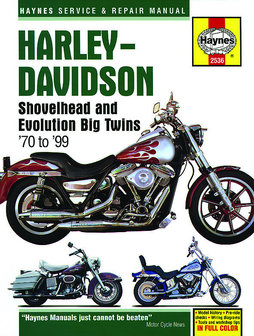 Harley-Davidson Shovelhead and Evolution Big Twins [1970-1999] Haynes manual