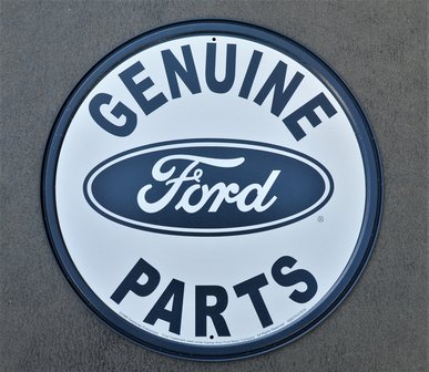 blikken Ford genuine parts bord no1