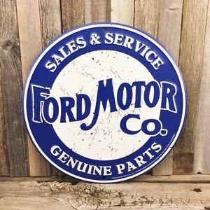 blikken Ford Motor Co bord