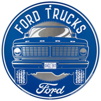 blikken Ford trucks bord