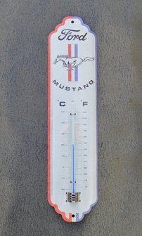 blikken Ford Mustang thermometer
