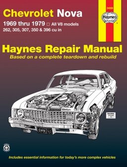 Chevrolet Nova V8 [69-79] Haynes werkplaatsboek
