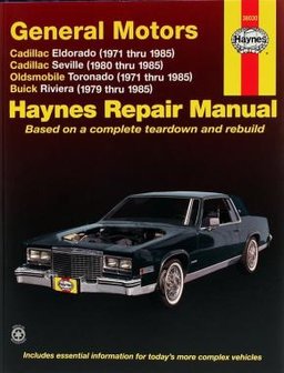 Cadillac Eldorado Seville [71-85] Haynes boek