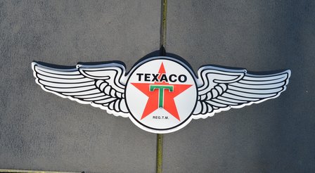 blikken Texaco wings bord