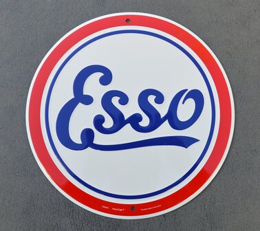 blikken Esso bord