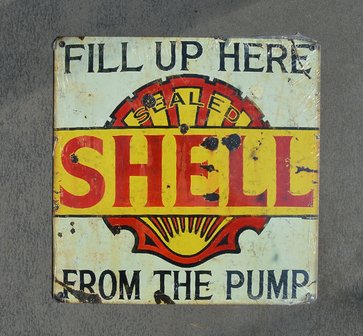 metalen Shell from the pump bord