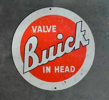 metalen Buick valve in head bord