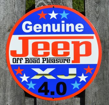 metalen Jeep XJ 4.0 bord 