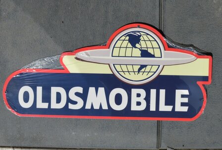 metalen Oldsmobile logo bord