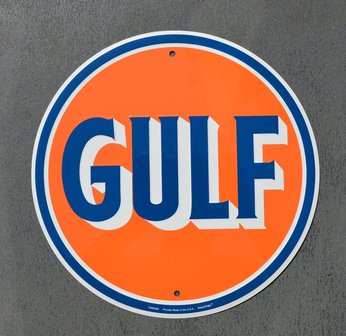 blikken classic Gulf bord