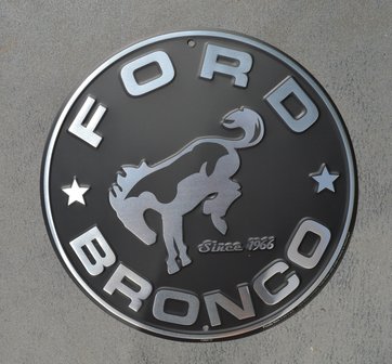 blikken Ford Bronco since 1966 bord 