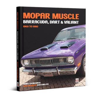 MOPAR Muscle Barracuda Dart Valiant 1960-1980 boek