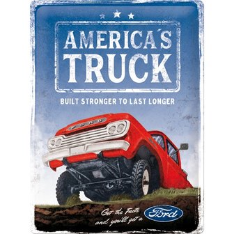 blikken America&#039;s truck Ford F100 bord&nbsp;
