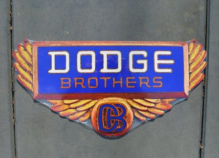 metalen Dodge brothers bord