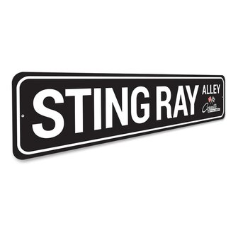 metalen Sting Ray alley bord&nbsp;