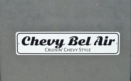 metalen Chevy Bel Air dr bord 