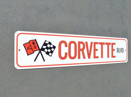metalen Corvette blvd bord&nbsp;