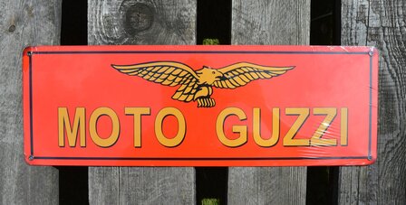 metalen Moto Guzzi wings bord 