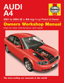 Audi A4 [2001-2004] Haynes boek