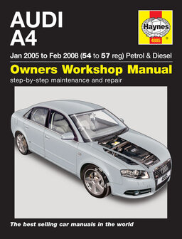 Audi A4 [2005-2008] Haynes boek