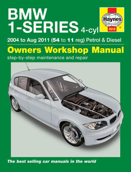 BMW 1 serie [2004-2011] Haynes boek