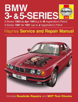 BMW 5 serie (1981-1991) Haynes boek