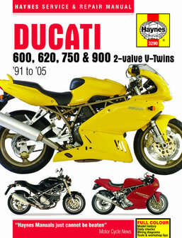 Ducati 600, 620, 750 &amp; 900 [1991-2005] Haynes boek