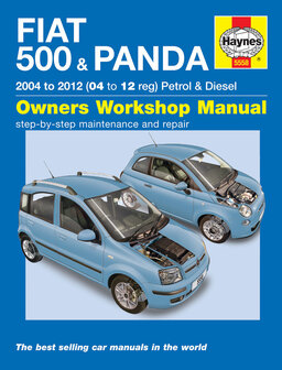 Fiat 500 &amp; Panda [2004-2012] Haynes boek