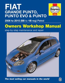 Fiat Punto [2006-2015] Grande Punto Evo Haynes boek