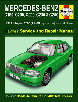 Mercedes C [1993-2000] Haynes boek