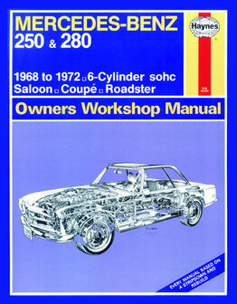 Mercedes SL &amp; 250 280 [1968-1972] Haynes boek